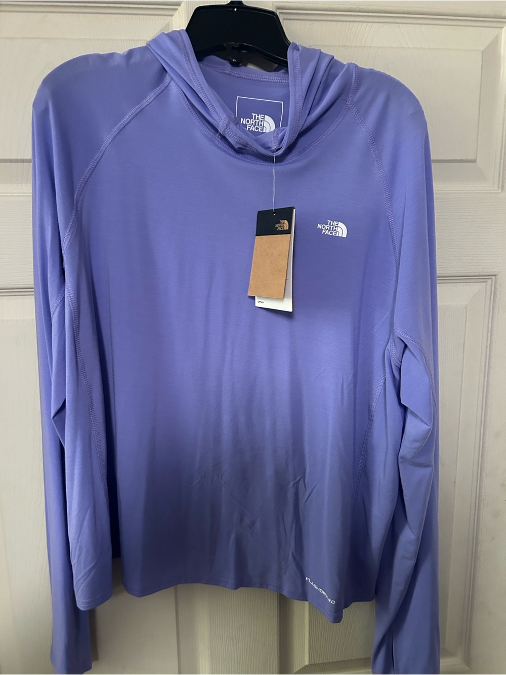 The North Face Women’s Lavender Crewneck Hoodie Performance Pullover